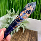 Sodalite with Sunstone Wand with Stand Healing Crystal Generator 124g 154mm