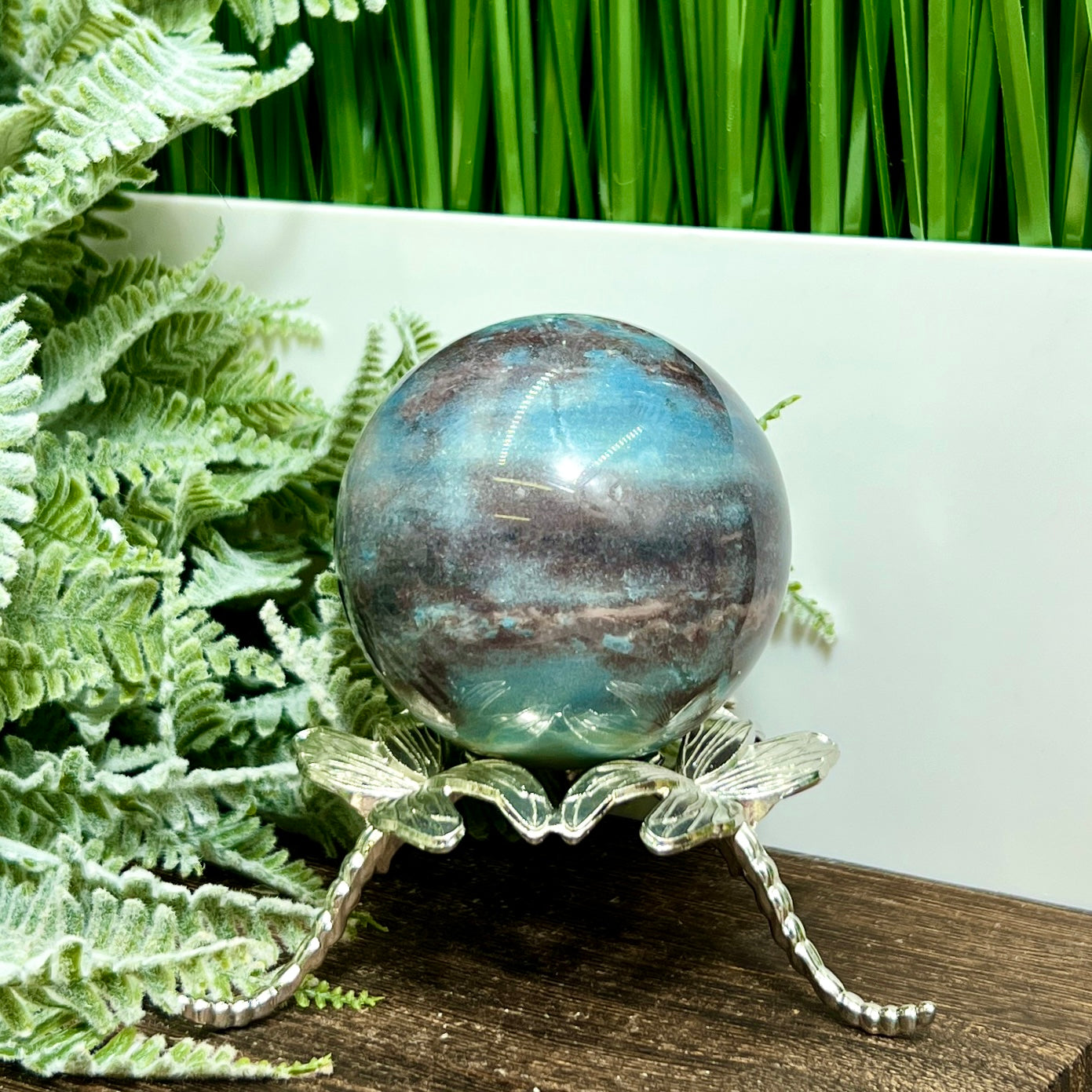 Trolleite Sphere Rare Healing Crystal Ball 325g 63mm