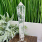 Clear Quartz Golden Healer Wand with Stand High Quality Crystal 262g 189mm