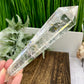 Clear Quartz Golden Healer Wand with Stand High Quality Crystal 262g 189mm