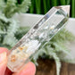 White Lodolite Garden Scenic Quartz Rare Healing Crystal Generator 34g 71mm