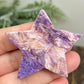 Charoite Pink Purple Star Rare Crystal Carving 30g