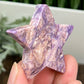 Charoite Pink Purple Star Rare Crystal Carving 30g