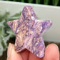 Charoite Pink Purple Star Rare Crystal Carving 30g