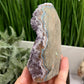 Amethyst with Calcite Geode Cluster Cave Healing Natural Crystal 528g