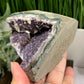 Amethyst with Calcite Geode Cluster Cave Healing Natural Crystal 590g