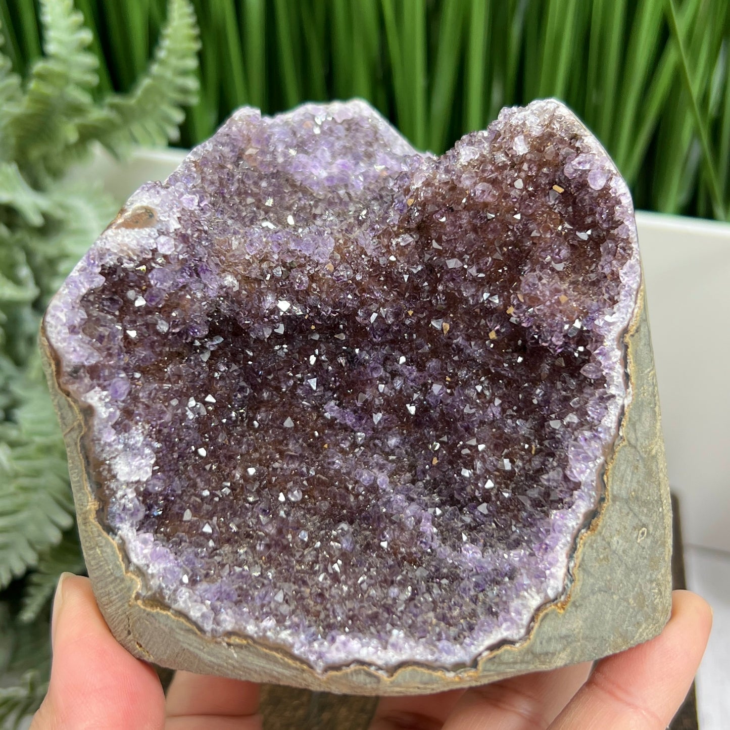 Ametrine Geode Cluster Cave Healing Natural Crystal 722g