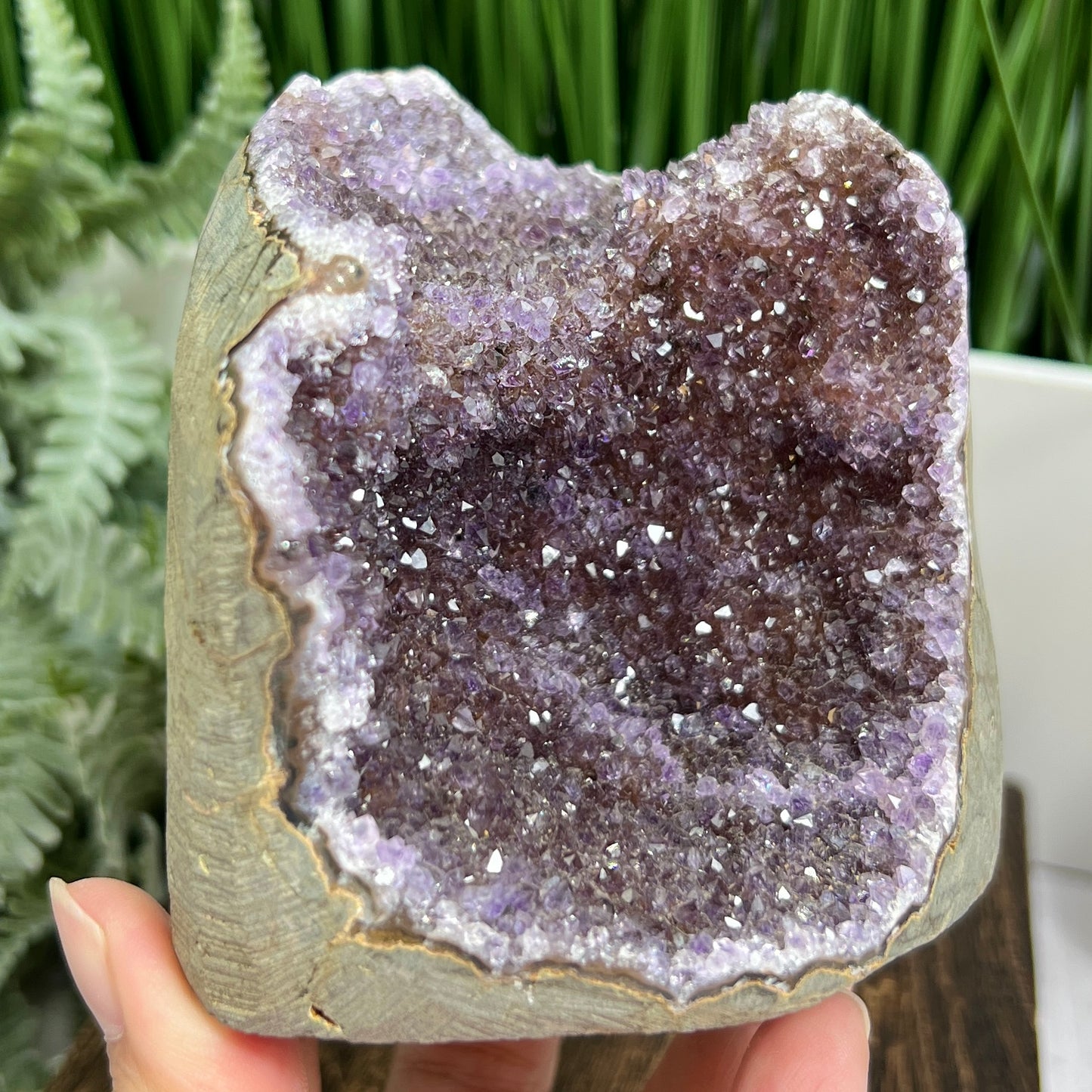 Ametrine Geode Cluster Cave Healing Natural Crystal 722g