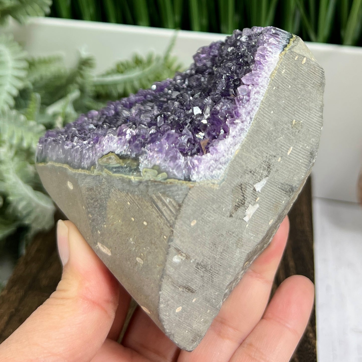 Amethyst Geode Cluster  Healing Natural Crystal 702g