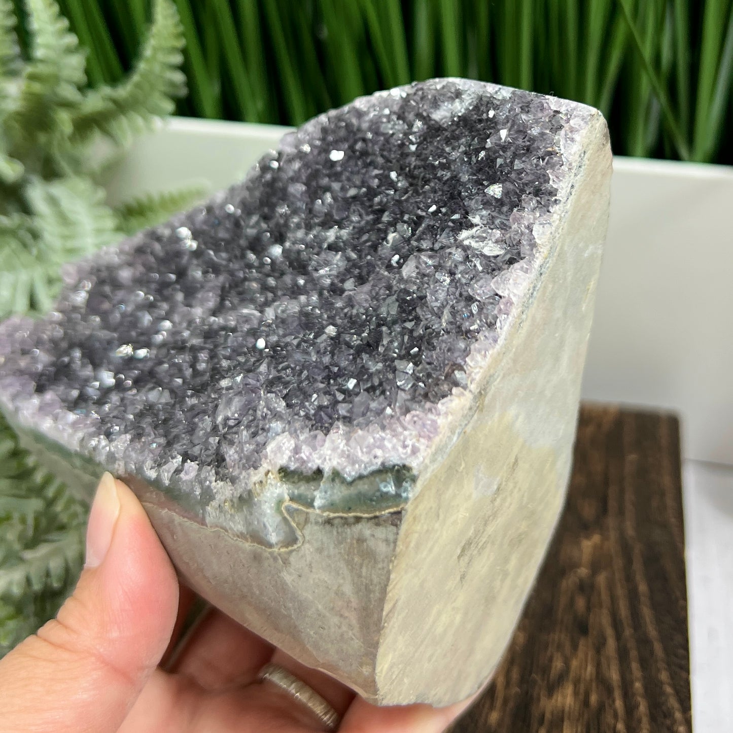 Amethyst Geode Cluster Healing Natural Crystal 1170g