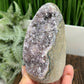 Amethyst Geode Cluster Healing Natural Crystal 418g