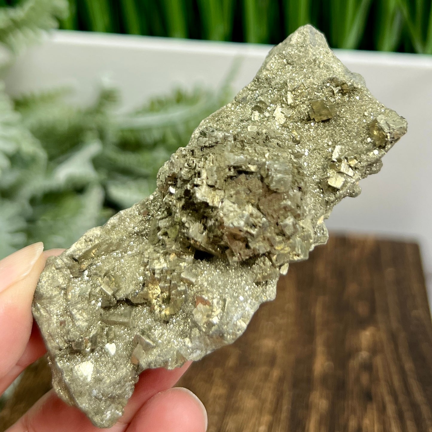 Pyrite Raw Natural Raw Specimen Fools Gold Natural Healing Crystal 134g