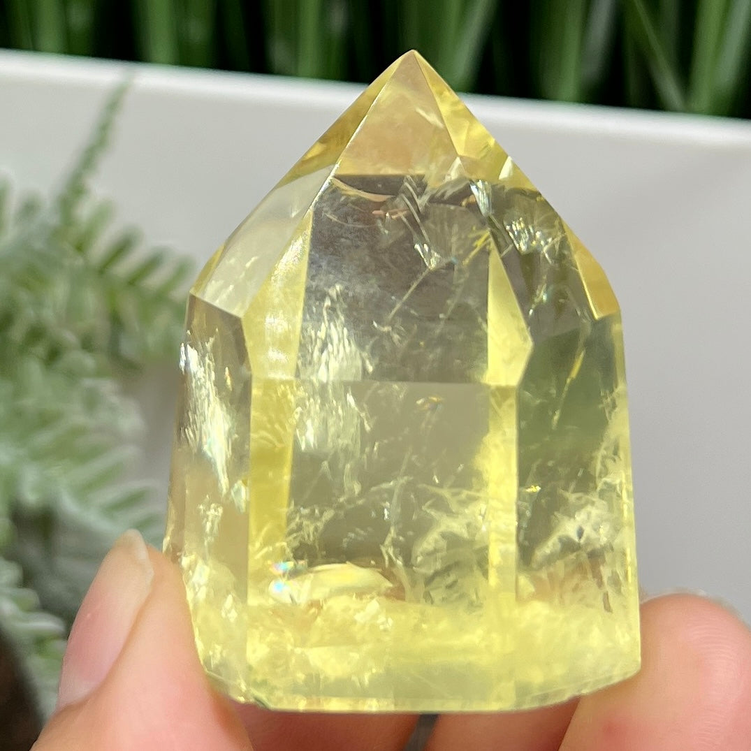 Citrine Tower Point Natural Healing Crystal Generator 78g