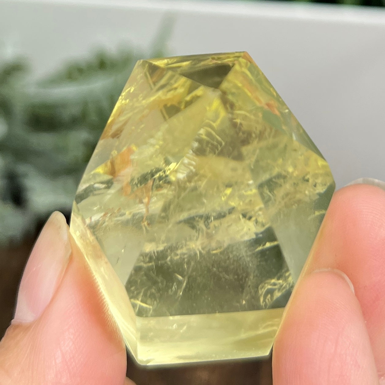 Citrine Tower Point Natural Healing Crystal Generator 78g