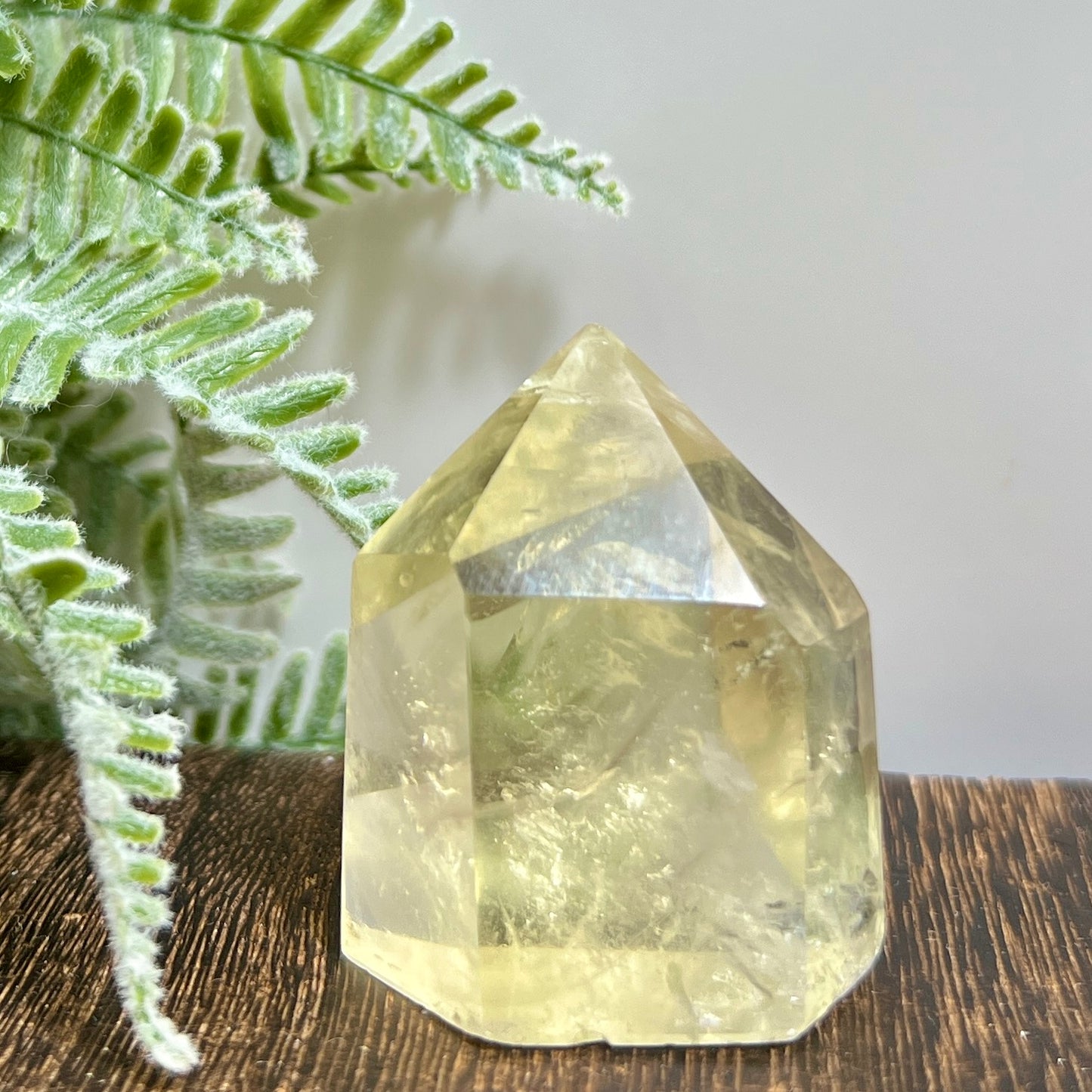 Citrine Tower Point Natural Healing Crystal Generator 60g