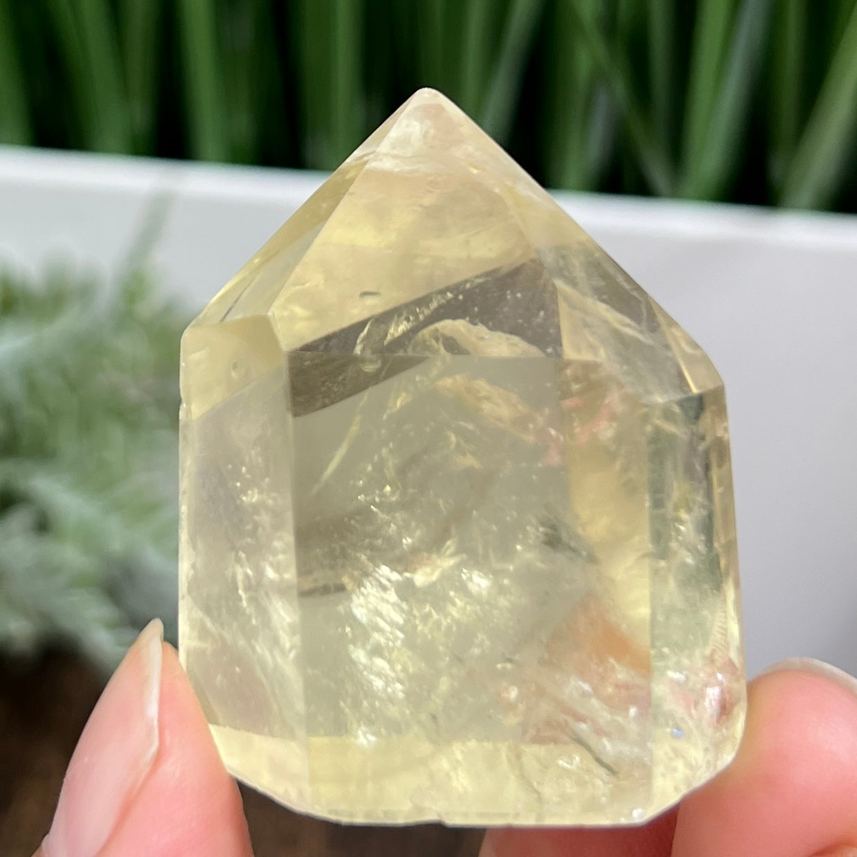 Citrine Tower Point Natural Healing Crystal Generator 60g