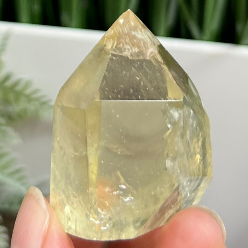 Citrine Tower Point Natural Healing Crystal Generator 60g