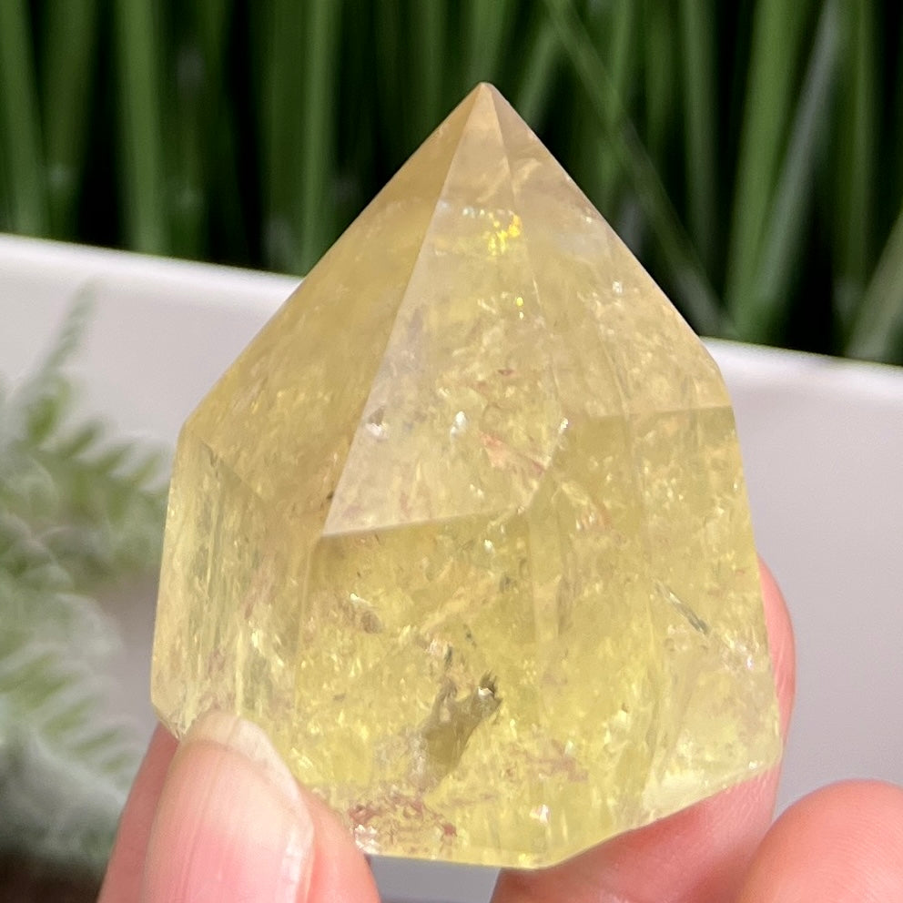 Citrine Tower Point Natural Healing Crystal Generator 66g