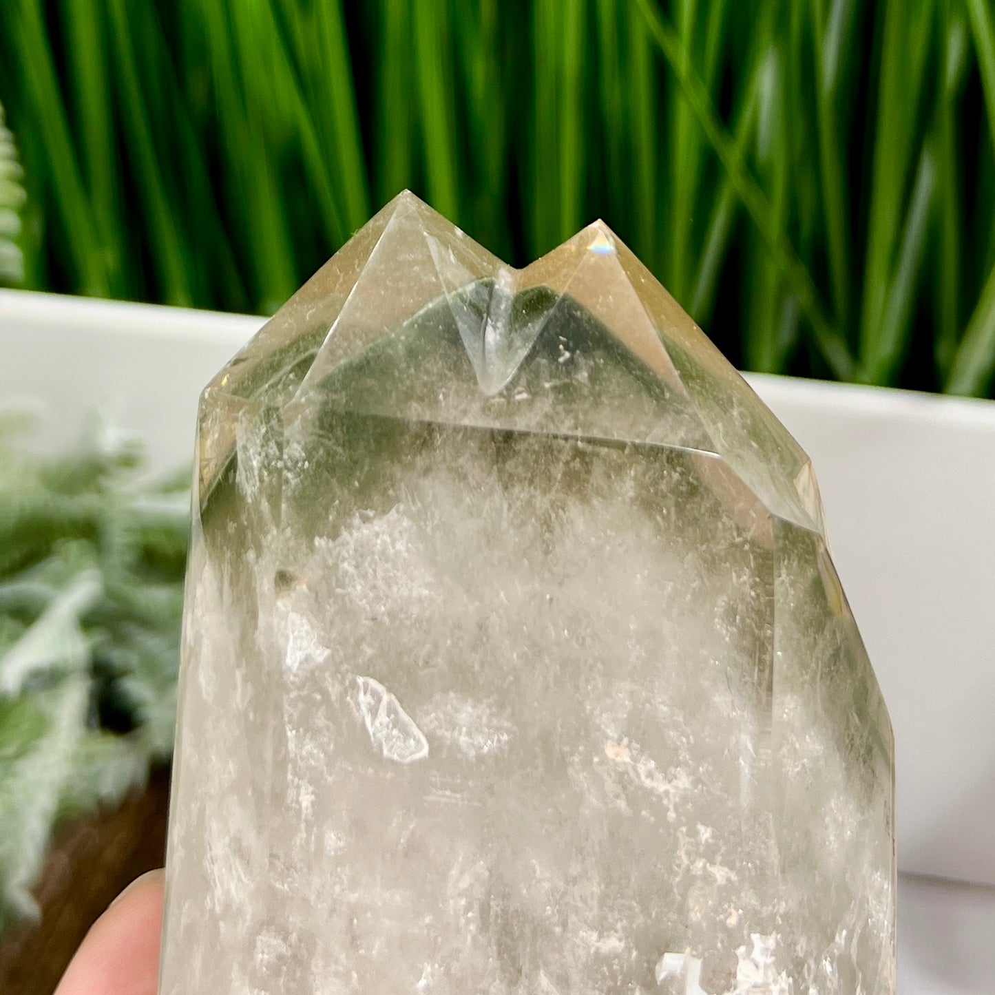 Lodolite Garden Scenic Quartz Free Form Natural Healing Crystal Generator 462g