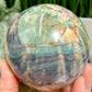 Polychrome Jasper Sphere Large Crystal Ball 916g 88mm