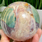 Polychrome Jasper Sphere Large Crystal Ball 916g 88mm