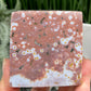 Bubble Ocean Sea Orbicular Jasper Floating Cube Crystal Carving 622g