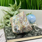 Ocean Sea Jasper Druzy Floating Cube Crystal Carving 724g