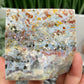 Ocean Sea Jasper Druzy Floating Cube Crystal Carving 724g