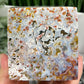 Ocean Sea Jasper Druzy Floating Cube Crystal Carving 724g