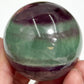 Candy Fluorite Sphere Healing Crystal Ball 256g 52mm