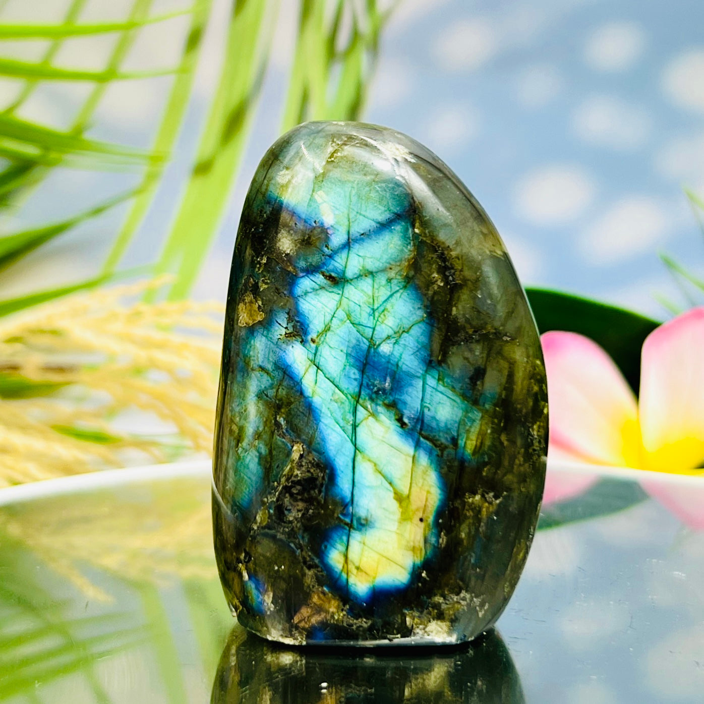 Labradorite Free Form Healing Crystal 182g