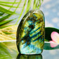 Labradorite Free Form Healing Crystal 182g