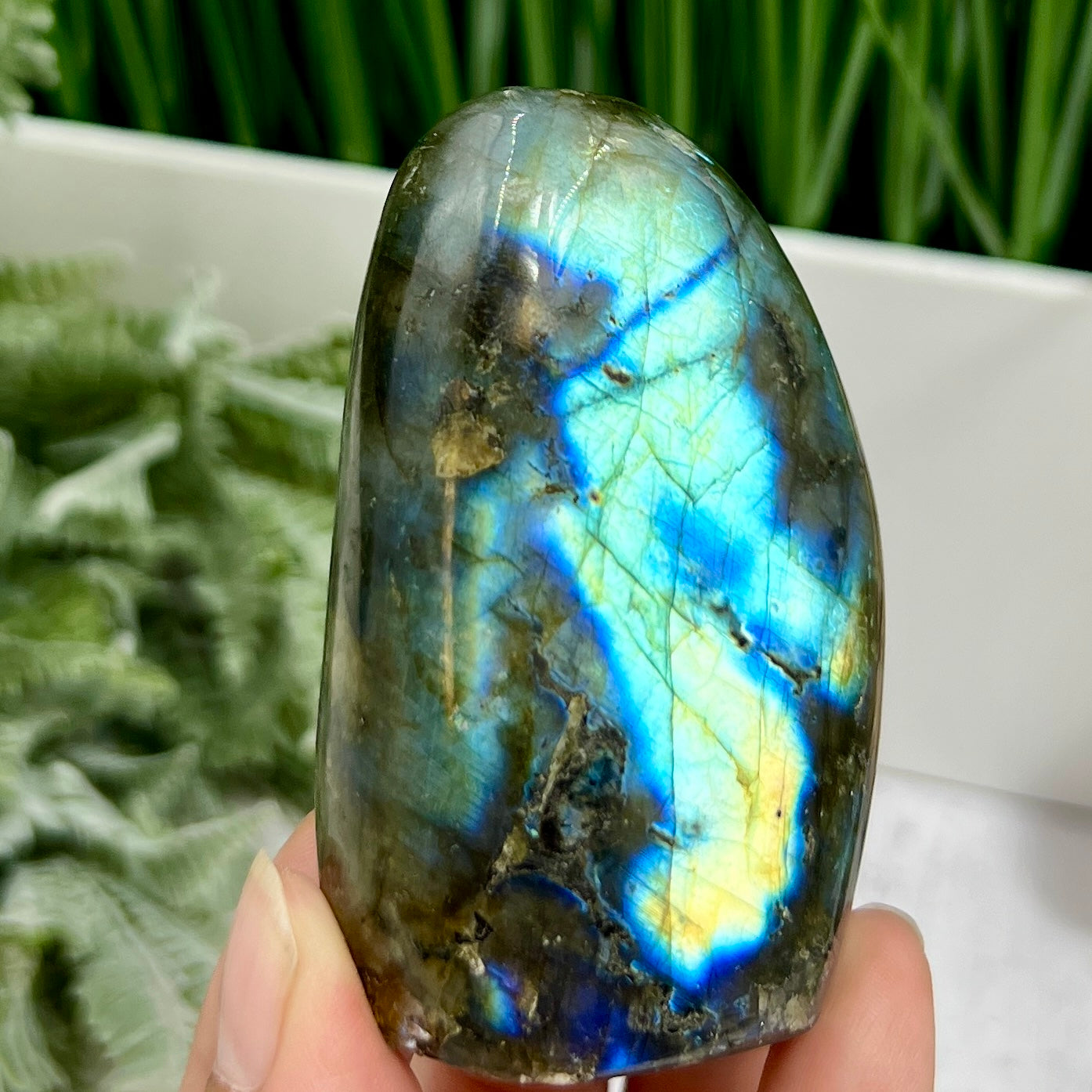 Labradorite Free Form Healing Crystal 182g