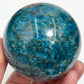 Blue Apatite Sphere Healing Crystal Ball 788g 77mm