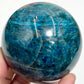 Blue Apatite Sphere Healing Crystal Ball 788g 77mm