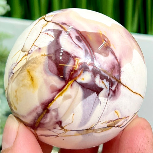 Mookaite Jasper Sphere Australian Gemstone Crystal Ball 148g 56mm