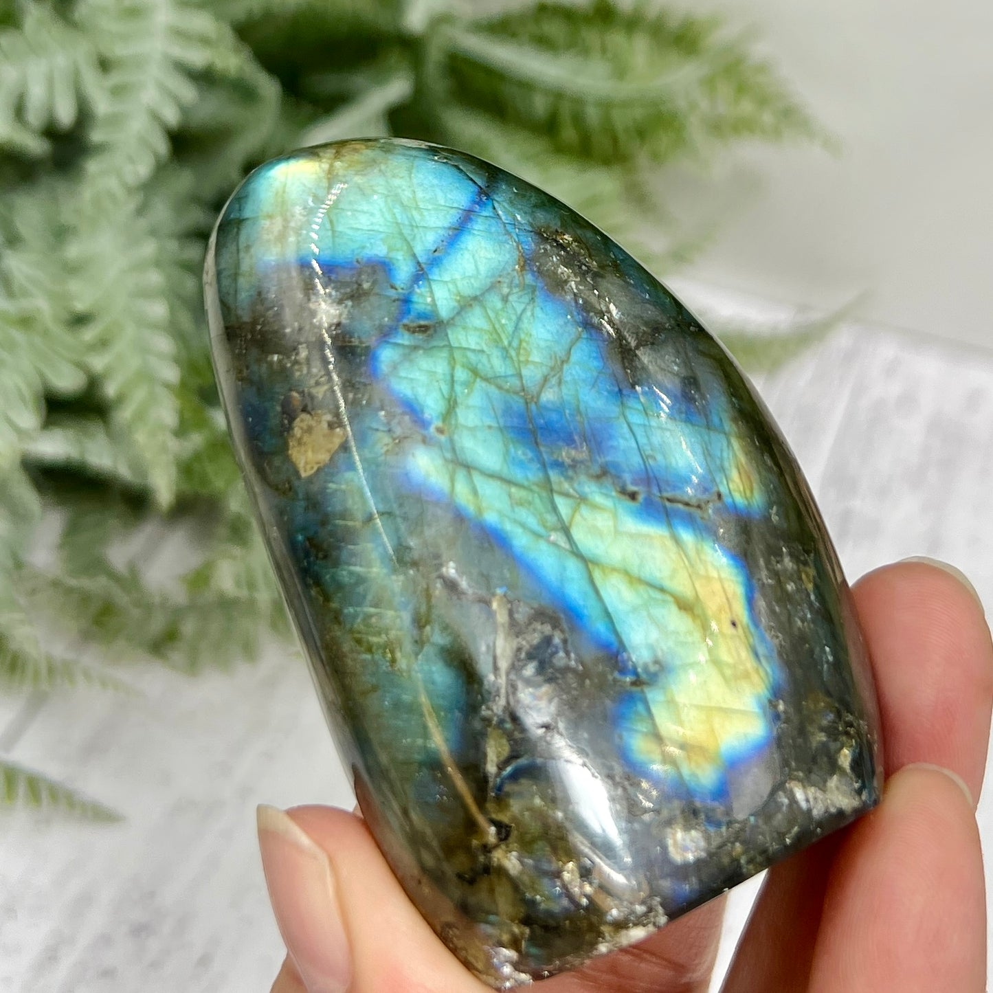 Labradorite Free Form Healing Crystal 182g