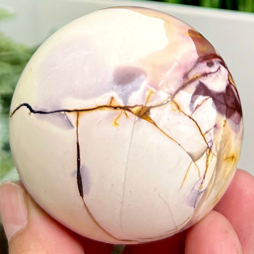 Mookaite Jasper Sphere Australian Gemstone Crystal Ball 148g 56mm