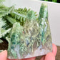 Moss Agate Mountain Hills Healing Crystal Carving 90g