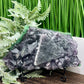 Fluorite Purple Green Cluster With Stand Natural Raw Specimen 1284g