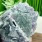 Fluorite Purple Green Cluster With Stand Natural Raw Specimen 1284g