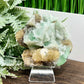 Sugar Fluorite Calcite With Stand Specimen Natural Raw Crystal 448