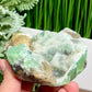 Sugar Fluorite Calcite With Stand Specimen Natural Raw Crystal 448