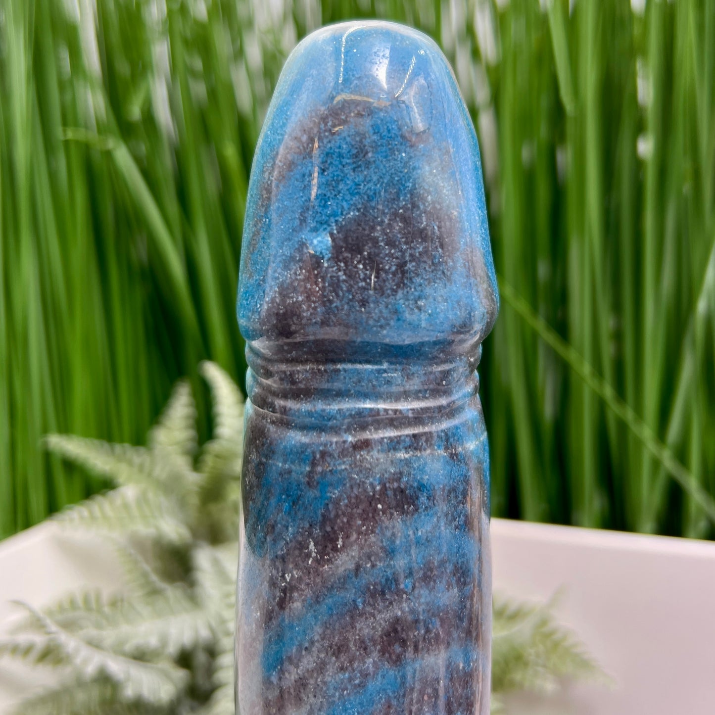 Trolleite Penis Pecker Phallus Man Part RARE Crystal Decoration 214mm