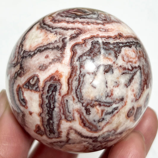 Dali Jasper Sphere Healing Crystal Ball 237g 54mm