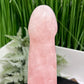 Rose Quartz Penis Pecker Phallus Man Part Crystal Decoration 904g 207mm