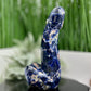 Sodalite Sunstone Penis Pecker Phallus Man Part Crystal Decoration 982g 202mm