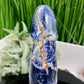 Sodalite Sunstone Penis Pecker Phallus Man Part Crystal Decoration 982g 202mm