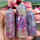 Pegmatite Unicorn Stone Points Crystal Generators Australian Seller