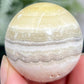 Zebra Calcite Sphere Healing Crystal Ball 120g 45mm